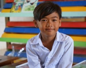 pojke i Kambodja